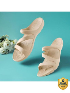 RED TAPE Women Slides Beige 4