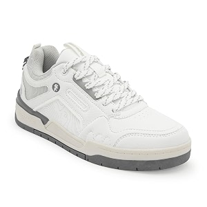 Red Tape Women Sneakers Grey Pu Round