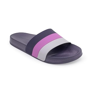 Red Tape Womens Sliders in Slate Blue