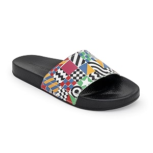 Red Tape Womens Sliders in Slate Blue