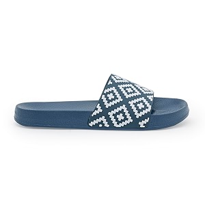 Red Tape Womens Sliders in Slate Blue