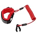 Red TPU Boat Engine Lanyard for Personal Watercraft Emergency