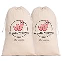 Red Wigglers Composting Worms, 2lb Red Worms for Composting for Gardens