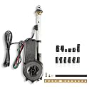 RED WOLF Car Fully Automatic Power Antenna Kit, Replacement for Pre-2000 Chevy Cadillac Mercedes-Benz BMW Honda Nissan Toyota Retractable FM AM Motor Aerial to Connect with Aftermarket Radio Stereo