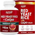 Red Yeast Rice with CoQ10 Supplement, Cholesterol & Heart Health Support