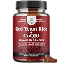 Red Yeast Rice with CoQ10 Supplement - Healthy Heart Support – 240 Ct
