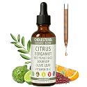 Red Yeast Rice Drops, Citrus Bergamot Red Yeast Rice, High Absorption Cholesterol Support Blend with Red Yeast Rices, Citrus Bergamot, Olive Leaf & Soursop, Natural, Non-GMO, Vegan - 2 fl oz
