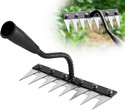 REDBUILD WEEDING RAKE 8 TEETH , HIGH CARBON STEEL Weeding Rake