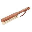 Redecker Cashmere Brush, Natural Pig Bristle, Pearwood, 10.4 Inch
