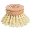 Redecker Dish Brush Replacement Head, Tampico Fiber, 1-1/2 Inch Round – Wooden Replacement Brush Head for Everyday Dishwashing, Made in Germany