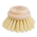 Redecker Dish Brush Replacement Head, Tampico Fiber, 2 Inch Round – Wooden Replacement Brush Head for Dishes &amp; Cookware, Made in Germany
