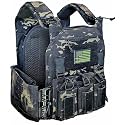 Redemption Crusader 2.0 Molle Quick Release Buckles Airsoft Vest With Adjustable Size Sides And Triple Pouch