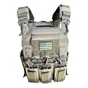 Redemption Crusader 2.0 Molle Quick Release Buckles Airsoft Vest With Adjustable Size Sides And Triple Pouch
