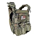 Redemption Crusader 2.0 Molle Quick Release Buckles Airsoft Vest With Adjustable Size Sides And Triple Pouch