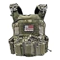 Redemption Crusader 2.0 Molle Quick Release Buckles Airsoft Vest With Adjustable Size Sides And Triple Pouch