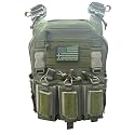 Redemption Crusader 2.0 Molle Quick Release Buckles Airsoft Vest With Adjustable Size Sides And Triple Pouch