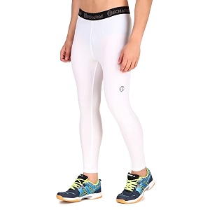 recharge men polyester sports compression pantleggingfull tights