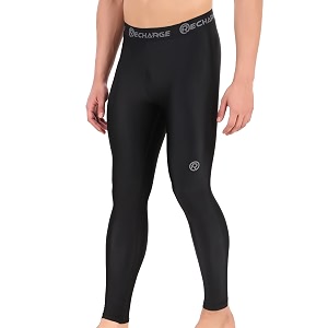 recharge men polyester sports compression pantleggingfull tights