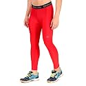 Recharge Men Polyester Sports Compression Pant/Legging/Full Tights