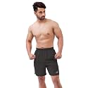 Redesign Men's Sports Shorts for Gym, Running, Badminton, Tennis, Basketball, Training, Football, Cyling (Black) (XXL, Coal Grey)