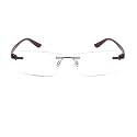 Redex Premium Rimless Rectangle Frame Spectacle Eyeglasses Eyewear
