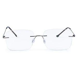 redex rimless rectangle optical premium reading glasses for men and women reading power glasses for men amp women