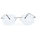 Redex Rimless Rectangle Optical Premium Reading Glasses For Men And Women Reading Power Glasses For Men &amp; Women