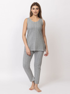 redfort thermal set women top - pyjama set thermal