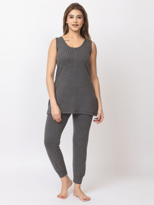 redfort thermal set women top - pyjama set thermal