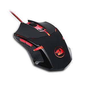 redragon wired gaming mouse rgb backlit ergonomic gamer mouse up to 8000 dpi 11 programmable buttons amp 7 backlit modes extra sniper button mouse gamer for windows pc gamers m614