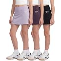 Reebok 3 Pack Girls' Dry Fit Skorts Skirt Built in Shorts Teen Athletic