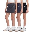 Reebok 3 Pack Girls' Dry Fit Skorts Skirt Built in Shorts Teen Athletic