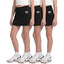 Reebok 3 Pack Girls' Dry Fit Skorts Skirt Built in Shorts Teen Athletic