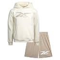 Reebok Boys 3-Piece Stretch Hoodie, Shirt &amp; Gym Shorts Activewear Set