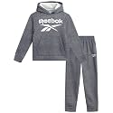 Reebok Toddler Boys Cozy 2-Piece Fleece Hoodie &amp; Sweatpants Jogger Set