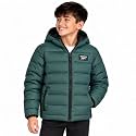 Reebok Boys Puffer Jacket Insulated Quilted Hooded Winter Coat Outerwear