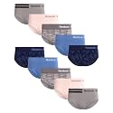 Reebok Womens Hipster Panties Underwear Stretch Tag-Free