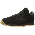 Reebok Men's Cl Leather Grey Fashion Sneaker