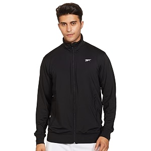 Reebok Mens Cotton Hooded Neck Track Tops