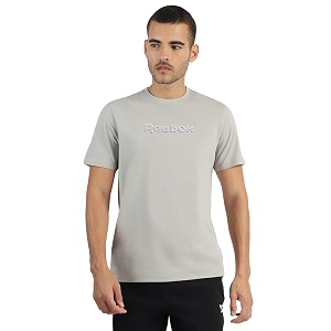 Reebok Mens Cotton-Lycra Blend T-Shirt - 4-Way