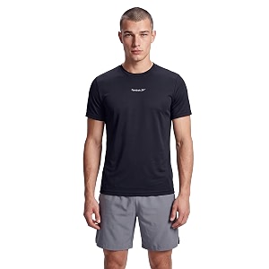Reebok Mens Polyester Gym T-Shirt - Quick