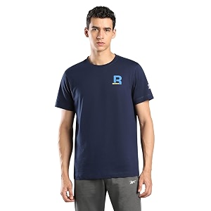 Reebok Mens Comfortable Cotton T-Shirt Regular Fit
