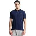 Reebok Mens Jacquard Collar Polo T-Shirt Smart