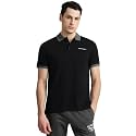 Reebok Mens Jacquard Collar Polo T-Shirt Smart
