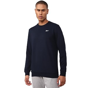 Reebok Mens Cotton Crew Neck Sweatshirt