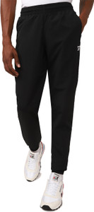 REEBOK Solid Men Black Track Pants