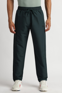 REEBOK Solid Men Dark Green Track Pants