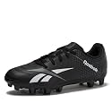 Reebok Strike MG Youth Kids Soccer Cleats Boys and Girls Soccer Shoes, Lace Up or Hook &amp; Loop Closure, Indoor or Outdoor for Turf or Grass