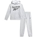 Reebok Toddler Boys Sweatsuit Set 2-Piece Fleece Hoodie &amp; Jogger Sweatpants