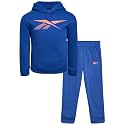 Reebok Toddler Boys Cozy 2-Piece Fleece Hoodie &amp; Sweatpants Jogger Set